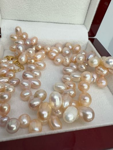 Perl Tucson Finds - Natural AAA Multi-Color Freshwater Pearl Necklace