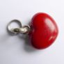 Genuine Links of London Sterling Silver Red Enamel Heart Charm Image 9