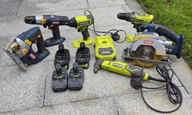 Ryobi power tools