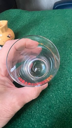 Chemist shop Osteofosd's drinking  Glass