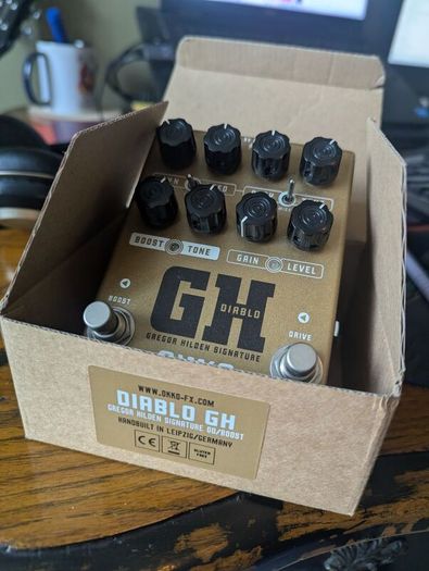 OKKO Diablo GH Signature Overdrive Guitar Pedal