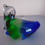 Coloured glass ornament, Sea lion, Home decor,Glass ornament, Paperweight,Gift Image 2