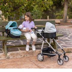 deluxe twin pram
