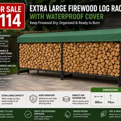 Firewood Log Rack
