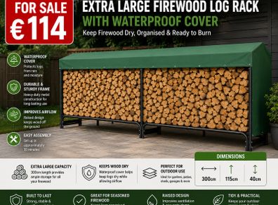 Firewood Log Rack