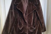 Warm Faux fur coat jacket