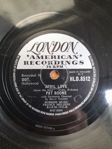 Rock & Roll 78 rpm records.