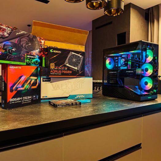 Gaming PC Intel Core Ultra 9 285K, RTX 5070 Ti, 32GB DDR5