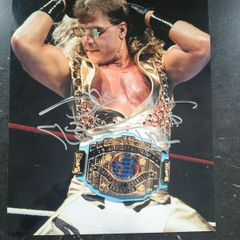 Shawn Michaels Autograph 1993 IC title