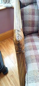 Stylish 4-piece Wicker Set