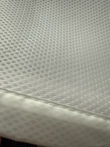 Cot Mesh Bumper with Velcro  2 Pieces