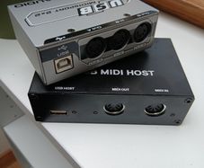 2 x Midi/Usb boxes.