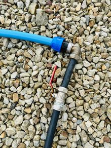 Complete Plumbing Bargain Tap & Pipes for 10 Euros