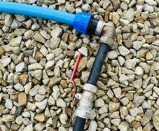 Complete Plumbing Bargain Tap & Pipes for 10 Euros