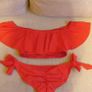 Red sexy Ruched Bum Bikini, NEW LOOK Image 2