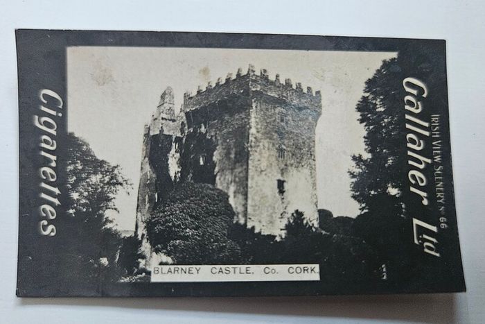 Vintage Gallaher Cigarette Cards Irish View Scenery - Cork, Kerry and Clare Views