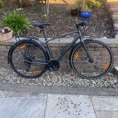 Trek FX 2 charcoal grey bike