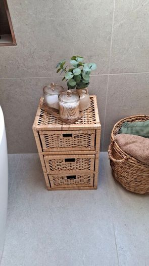 Wicker Rattan Storage Drawers