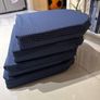 4 x chair cushions 43 cm x 42 cm Image 3