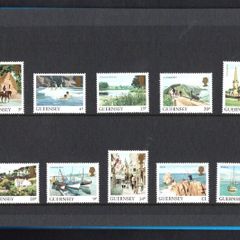 1984 Guernsey Landscapes Definitive Series (3p, 4p, 9p, 10p, 13p, 14p, 20p, 40p, 50p & UK1) Presentation Pack