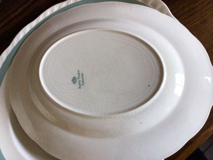 Alfred Meakin 1950s Harvest Bouquet Tableware Serving platters 2 Tureens and Gravy Boat