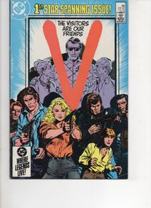 V Tv Series #1 City On The Edge (1984) Dc Copper Age Comic