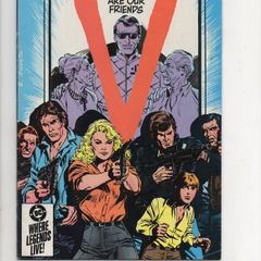 V Tv Series #1 City On The Edge (1984) Dc Copper Age Comic