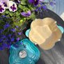 Le creuset Fafa 2L pot in Teal/ Carribean Image 2
