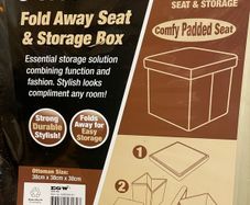 storage box stool