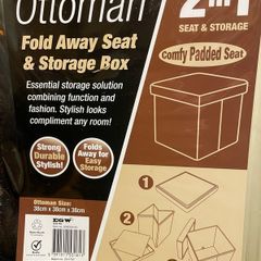 storage box stool
