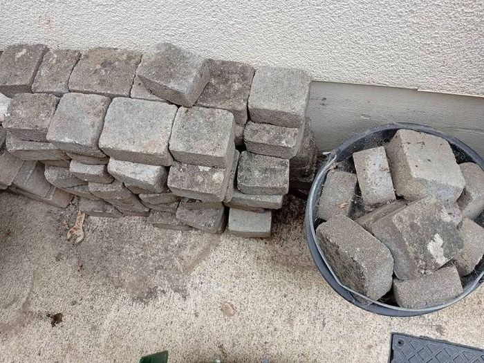 small garden pavers