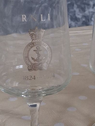Commerative RNLI Goblets