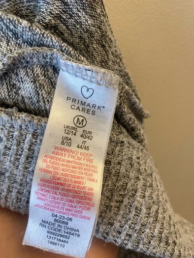 Grey leggings (size 12-14)
