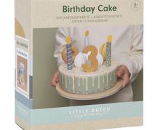 Little Dutch wooden birthday cake