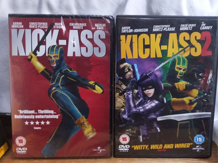 Kick-ass & Kick-ass 2 Dvd Collection