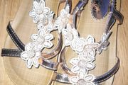 Girls sandals,  rose gold colour, brand new