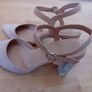 Glitter Ladies Sandals UK4 Image 2