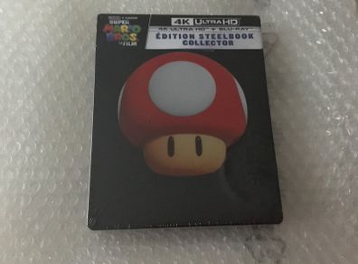 Super Mario Bros 4K UHD Steelbook Dolby Atmos