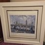 1988 London - Big Ben and Houses of Parliament - Framed Image 6