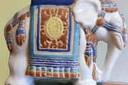 Vintage Chinese Elephant Ceramic