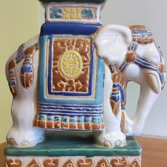 Vintage Chinese Elephant Ceramic