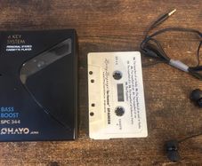 Vintage Cassette player Ohayo Japan SPC-344
