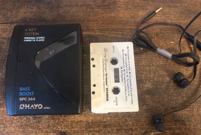 Vintage Cassette player Ohayo Japan SPC-344