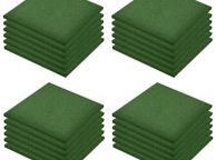 main image for ad Fall Protection Tiles 24 pcs Rubber 50x50x3 cm Green