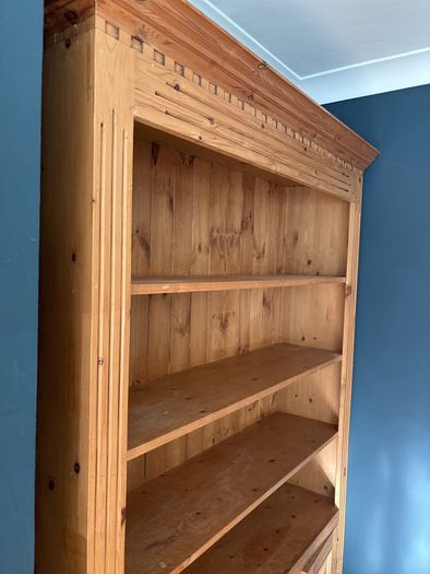 Wooden bookcase