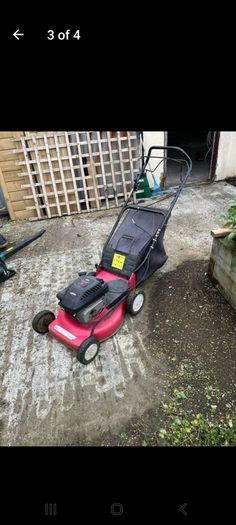 Selfdrive Lawnmower read Ad