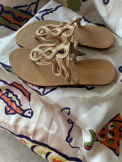Leather Flat Thongs