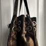 Jimmy Choo Bronze Metallic Suede Ramona Bag Image 4