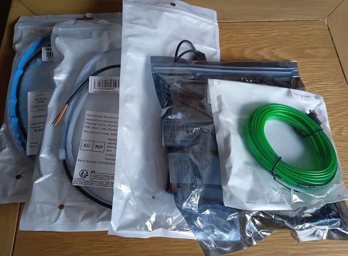 Selection of Lights for car