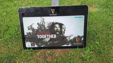 Guinness GAA Light up Advertising sign